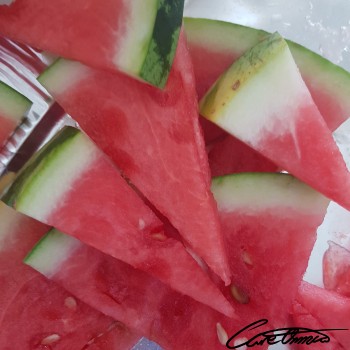 Image of Raw Watermelon that contains lycopene