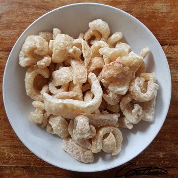 Image of Pork Skins (Plain) that contain leucine