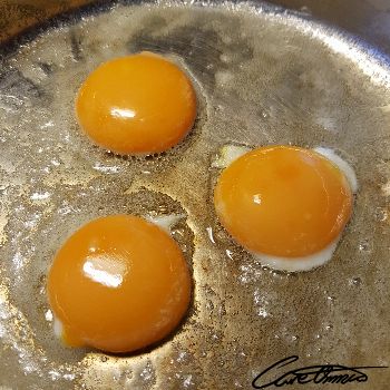 Image of Cooked Egg Yolk (Made With Fat)