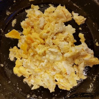 Image of Egg Omelet Or Scrambled Egg (Made With Butter)