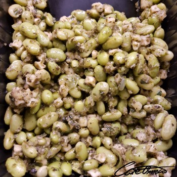 Image of Cooked Edamame that contains folate, food