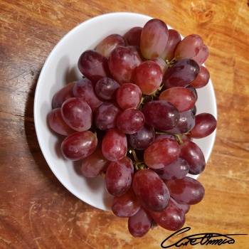 Image of Raw Grapes (European Type, Adherent Skin)
