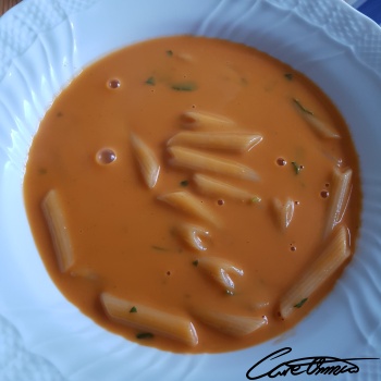 Image of Tomato Soup (Not Further Specified) that contains erucic acid (22:1)