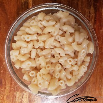 Image of Cooked Macaroni (Made With Fat)