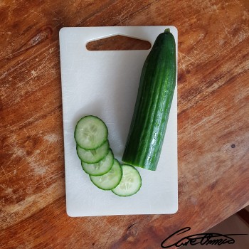 Image of Cucumber (For Use On A Sandwich) that contains water