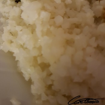 Image of Cooked Cauliflower (As Ingredient) that contains choline