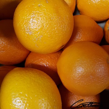 Image of Raw Oranges (With Peel) that contain glycine
