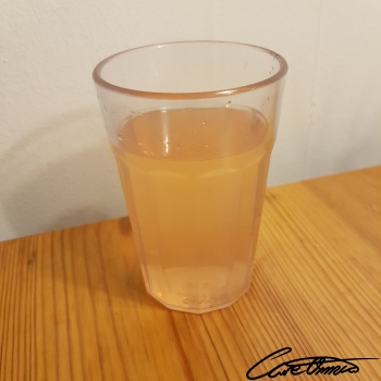 Image of Orange Beverage (Carbonated) that contain fluoride