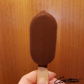 Image of Ice Cream Bar Or Stick (Rich Chocolate Ice Cream, Thick Chocolate Covering) that contains caffeine