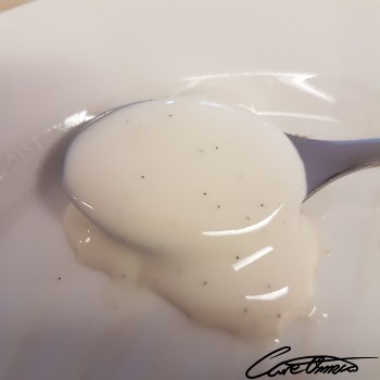 Image of Custard that contains water