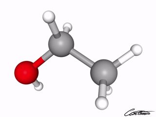 A three-dimensional representation of Alcohol In Foods