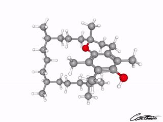 A three-dimensional representation of alpha-Tocopherol