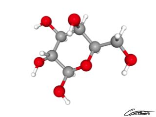 A three-dimensional representation of Galactose