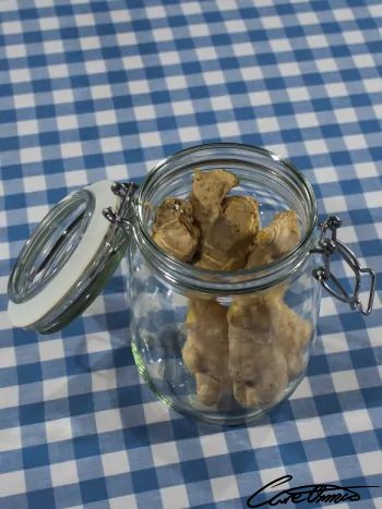 Care Omnia Glass Jar With Ginger Root