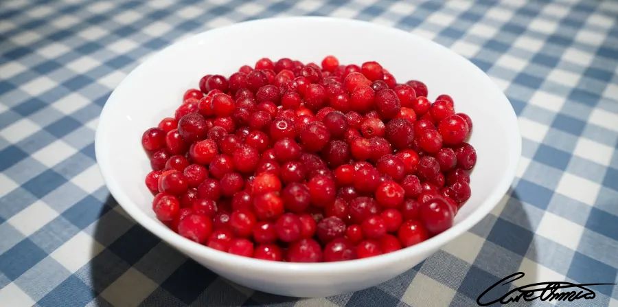 Care Omnia Frozen Lingonberries In Bowl