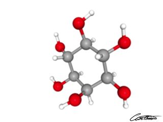 A three-dimensional representation of Inositol