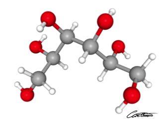 A three-dimensional representation of Sorbitol