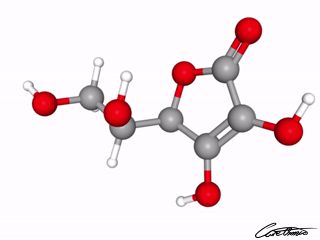 A three-dimensional representation of Vitamin C